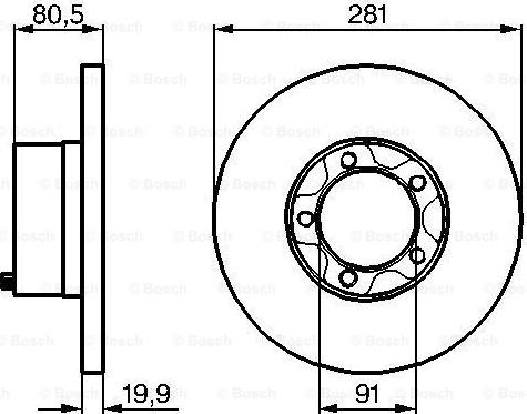 BOSCH 0 986 478 138 - Kočioni disk www.molydon.hr