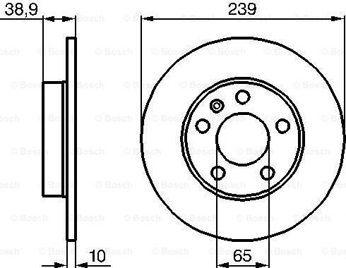 BOSCH 0 986 478 894 - Kočioni disk www.molydon.hr