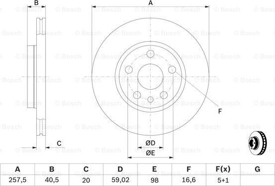 BOSCH 0 986 478 896 - Kočioni disk www.molydon.hr