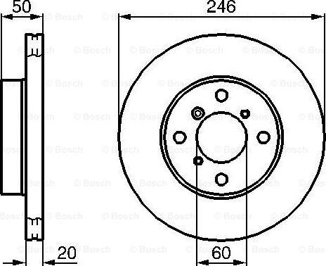 BOSCH 0 986 478 841 - Kočioni disk www.molydon.hr