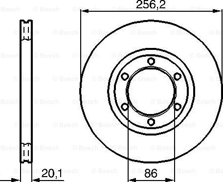 BOSCH 0 986 478 802 - Kočioni disk www.molydon.hr