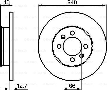 BOSCH 0 986 478 819 - Kočioni disk www.molydon.hr