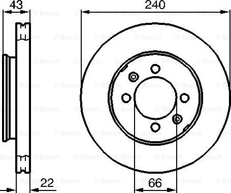 BOSCH 0 986 478 813 - Kočioni disk www.molydon.hr