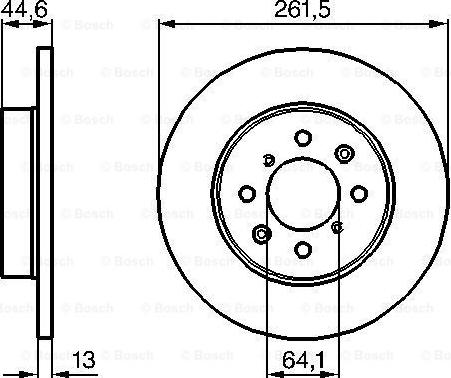 BOSCH 0 986 478 889 - Kočioni disk www.molydon.hr