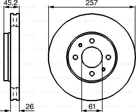 Kawe 6530 10 - Kočioni disk www.molydon.hr