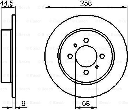 BOSCH 0 986 478 836 - Kočioni disk www.molydon.hr