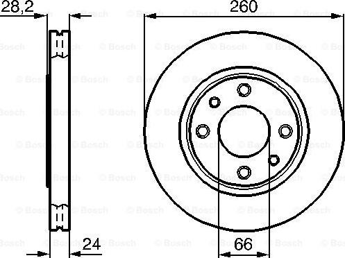 BOSCH 0 986 478 830 - Kočioni disk www.molydon.hr