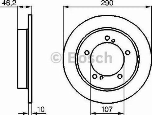 BOSCH 0 986 478 838 - Kočioni disk www.molydon.hr