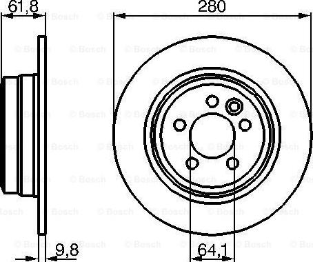 BOSCH 0 986 478 837 - Kočioni disk www.molydon.hr