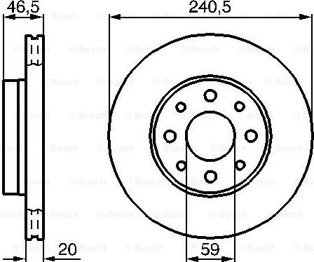 BOSCH 0 986 478 878 - Kočioni disk www.molydon.hr