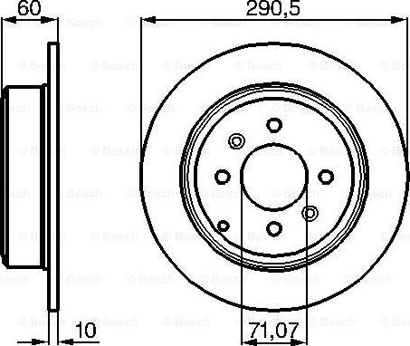 BOSCH 0 986 478 877 - Kočioni disk www.molydon.hr