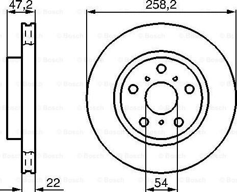 BOSCH 0 986 478 396 - Kočioni disk www.molydon.hr