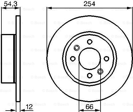 BOSCH 0 986 478 390 - Kočioni disk www.molydon.hr