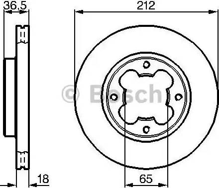 BOSCH 0 986 478 392 - Kočioni disk www.molydon.hr