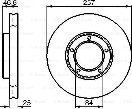 BOSCH 0 986 478 397 - Kočioni disk www.molydon.hr