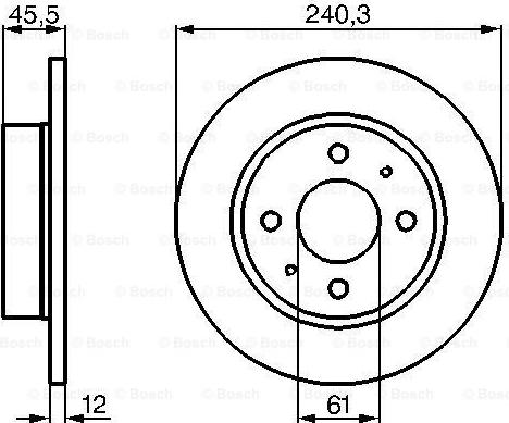 BOSCH 0 986 478 368 - Kočioni disk www.molydon.hr