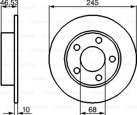 Optimal BS-1240 - Kočioni disk www.molydon.hr