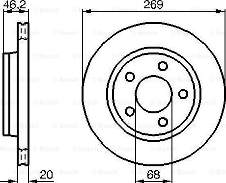 Havam HP52372 - Kočioni disk www.molydon.hr