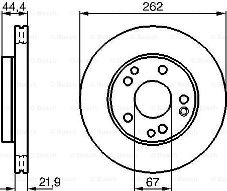 BOSCH 0 986 478 330 - Kočioni disk www.molydon.hr