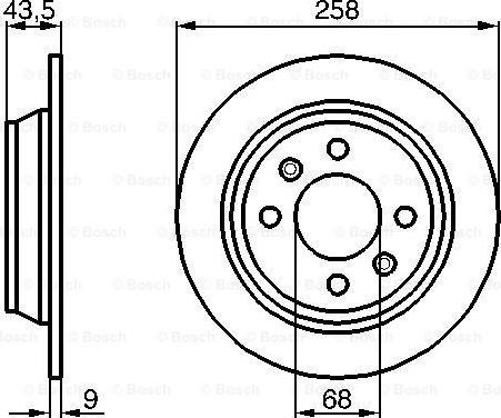 BOSCH 0 986 478 374 - Kočioni disk www.molydon.hr