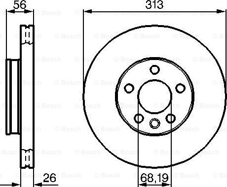 BOSCH 0 986 478 296 - Kočioni disk www.molydon.hr