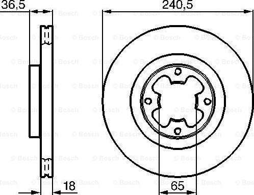 BOSCH 0 986 478 292 - Kočioni disk www.molydon.hr