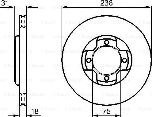 BOSCH 0 986 478 249 - Kočioni disk www.molydon.hr