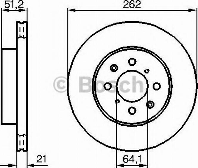 BOSCH 0 986 478 240 - Kočioni disk www.molydon.hr