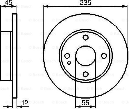 BOSCH 0 986 478 252 - Kočioni disk www.molydon.hr