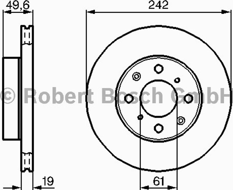 BOSCH 0 986 478 202 - Kočioni disk www.molydon.hr