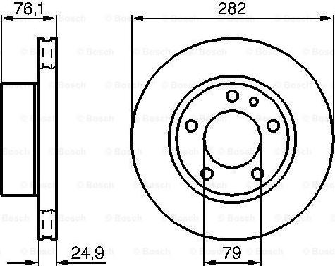 BOSCH 0 986 478 217 - Kočioni disk www.molydon.hr