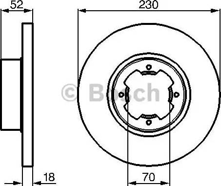 BOSCH 0 986 478 285 - Kočioni disk www.molydon.hr