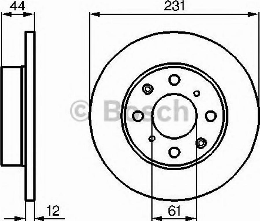 BOSCH 0986478239 - Kočioni disk www.molydon.hr