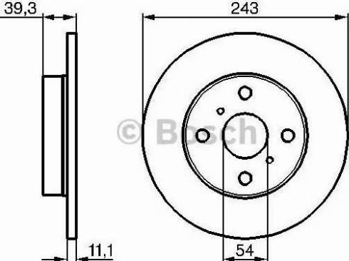 BOSCH 0 986 478 221 - Kočioni disk www.molydon.hr