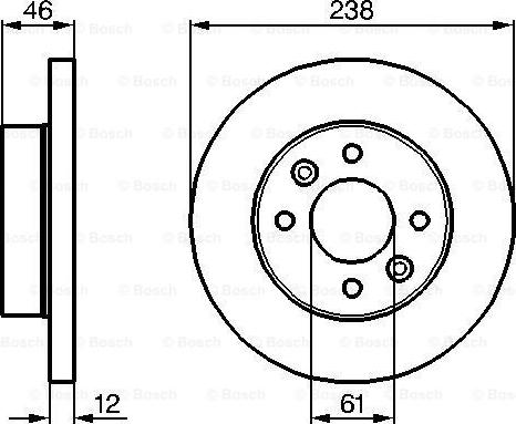 SBS 203954 - Kočioni disk www.molydon.hr