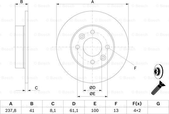 BOSCH 0 986 478 273 - Kočioni disk www.molydon.hr