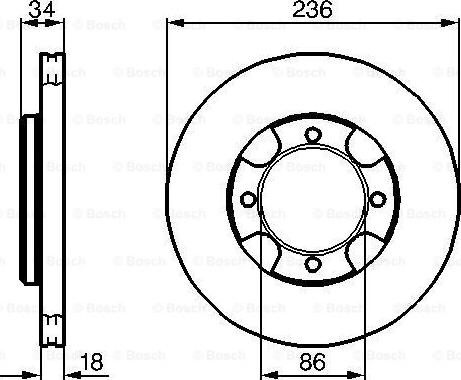 BOSCH 0 986 478 277 - Kočioni disk www.molydon.hr