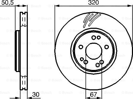 BOSCH 0 986 478 791 - Kočioni disk www.molydon.hr