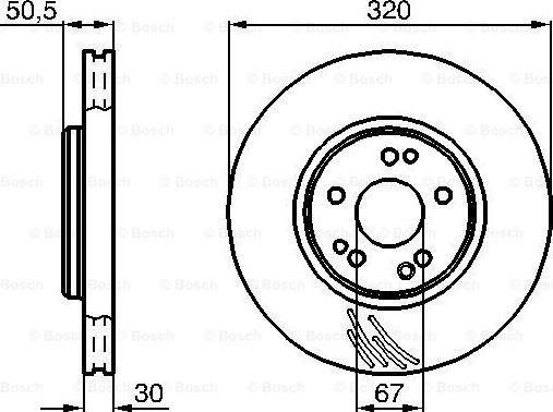 BOSCH 0 986 478 792 - Kočioni disk www.molydon.hr