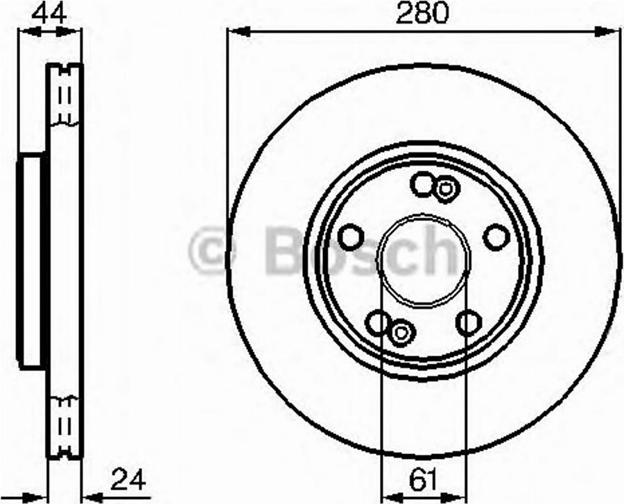 BOSCH 0 986 478 797 - Kočioni disk www.molydon.hr