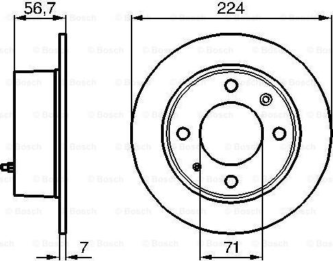 BOSCH 0 986 478 749 - Kočioni disk www.molydon.hr