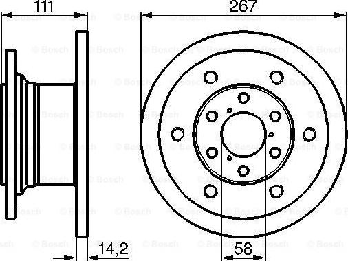 BOSCH 0 986 478 742 - Kočioni disk www.molydon.hr