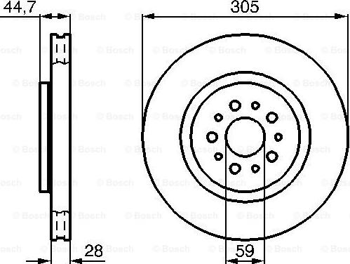 BOSCH 0 986 478 711 - Kočioni disk www.molydon.hr