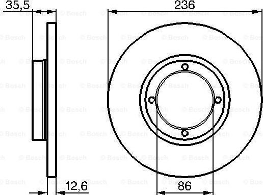 BOSCH 0 986 478 712 - Kočioni disk www.molydon.hr