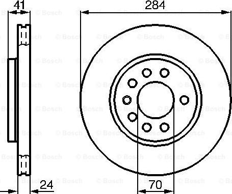 BOSCH 0 986 478 717 - Kočioni disk www.molydon.hr