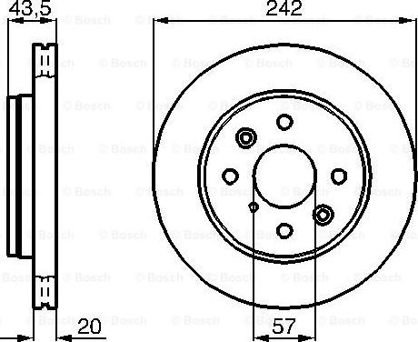 BOSCH 0 986 478 781 - Kočioni disk www.molydon.hr