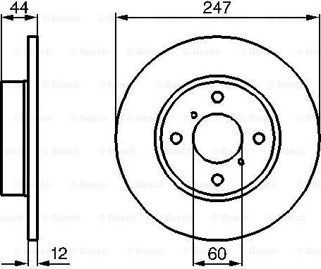 BOSCH 0 986 478 729 - Kočioni disk www.molydon.hr