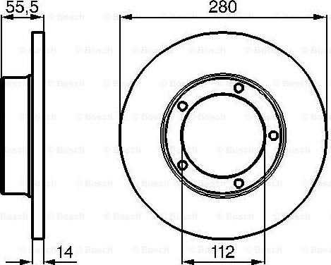 BOSCH 0 986 478 770 - Kočioni disk www.molydon.hr