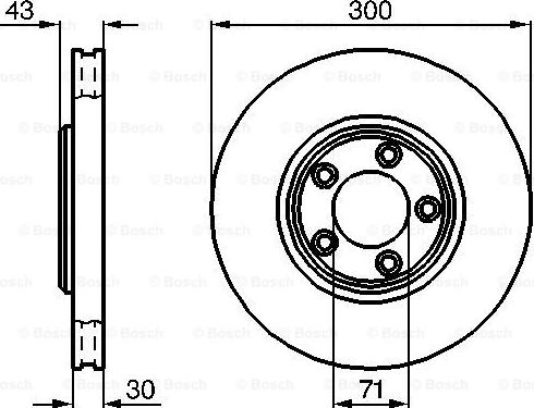 BOSCH 0 986 478 778 - Kočioni disk www.molydon.hr