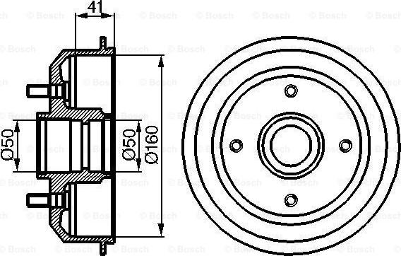 BOSCH 0 986 477 044 - Bubanj kočnica www.molydon.hr